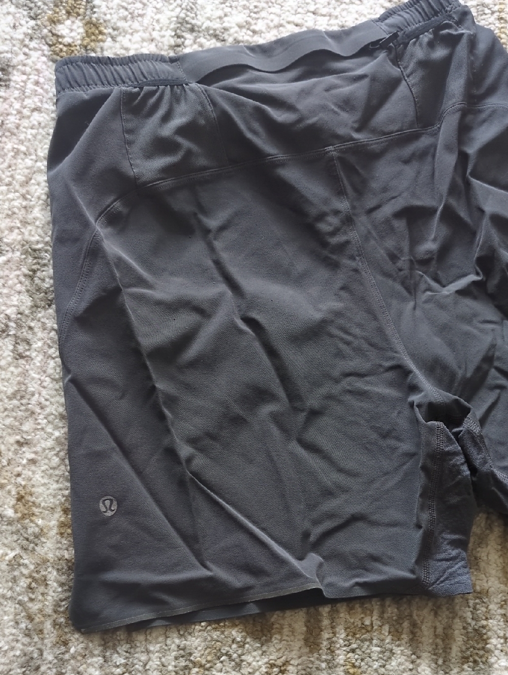 Lululemon Men's Grey Athletic Shorts